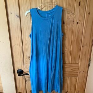 Time and Tru Blue Sleeveless Dress